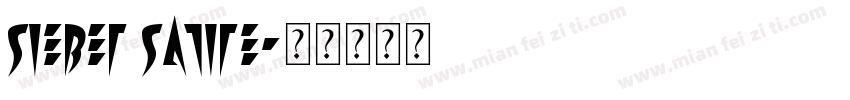 Sieber Satire字体转换